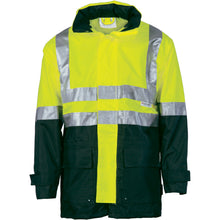 Load image into Gallery viewer, HiVis Two Tone Breathable Rain Jacket with 3M R/ Tape - 3867