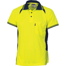 Load image into Gallery viewer, Cool-Breeze Contrast Mesh Polo - short sleeve - 3901