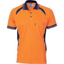 Load image into Gallery viewer, Cool-Breeze Contrast Mesh Polo - short sleeve - 3901