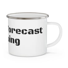 Load image into Gallery viewer, &quot;Weekend Forcast Camping&quot; Enamel Mug