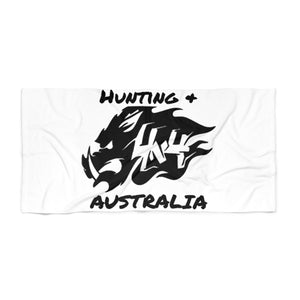 Hunting & 4x4 Australia Boar Beach Towel