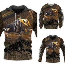 Load image into Gallery viewer, 3D Boar Hunter/Pigging Hoodie, Jacket or Sweatshirt