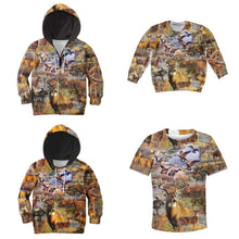 Load image into Gallery viewer, Kids 3D Animal Camo Hoodie, Jacket, Sweatshirt or T-shirt