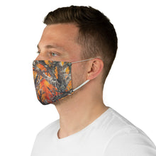 Load image into Gallery viewer, Orange Camo Reusable Face Mask