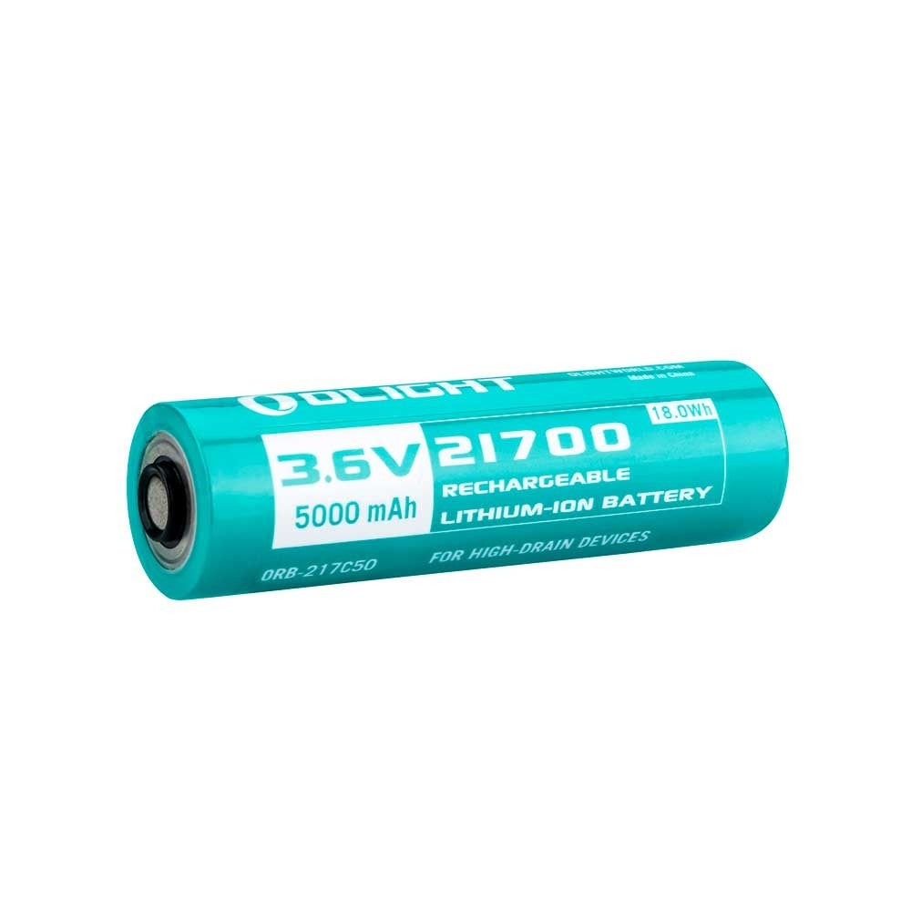 Olight 21700 5000mAh battery for Seeker 2, Seeker 2 Pro and M2R Pro ORB-217C50