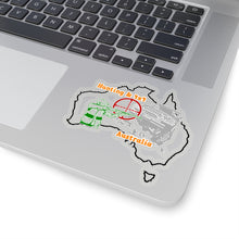 Load image into Gallery viewer, Hunting &amp; 4x4 Australia Kiss-Cut Stickers Australia