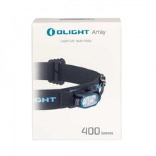 Load image into Gallery viewer, Olight Array 400 lumen USB rechargeable LED headlamp