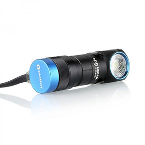 Olight H1R Nova 600 lumen compact rechargeable LED headlamp and torch
