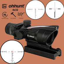 Load image into Gallery viewer, 4X32 ACOG Scope with BDC/Chevron/Horseshoe Reticle