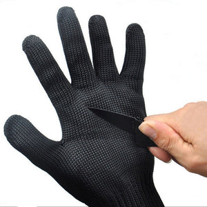 1 Pair Stainless Steel Anti-cut Safety Gloves