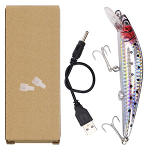 Rechargeable Twitching Fishing Lure