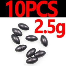 Load image into Gallery viewer, 10PCS Reusable Olive Shape Lead Sinkers