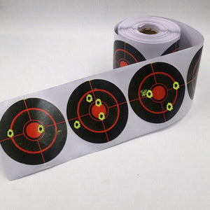 Splatter Target Sticker 100 or 250 Roll
