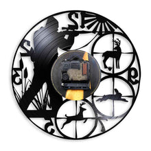 Load image into Gallery viewer, Wall Clock Wildlife Woodland