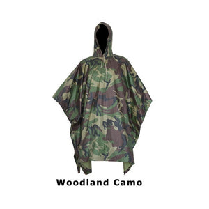Waterproof Camouflage Poncho