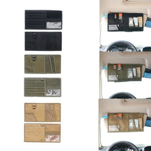 Load image into Gallery viewer, Tactical Sun Visor Organiser (3 colour choice)