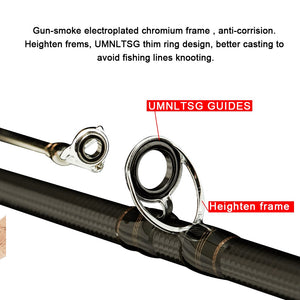 Bait casting or spinning fishing rod