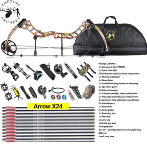 19-70lbs Archery Right Handed Compound Bow Set