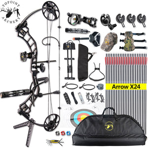 19-70lbs Archery Right Handed Compound Bow Set