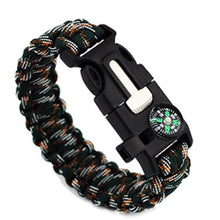 Load image into Gallery viewer, Emergency Survival 550 Paracord Bracelet