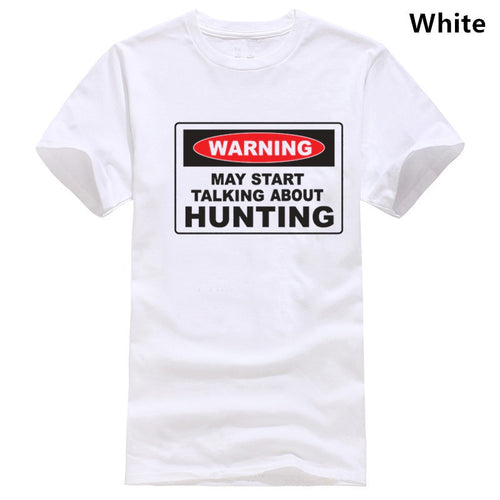 Warning hunting T-shirt