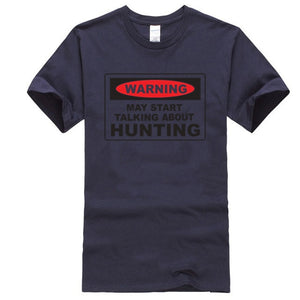 Warning hunting T-shirt