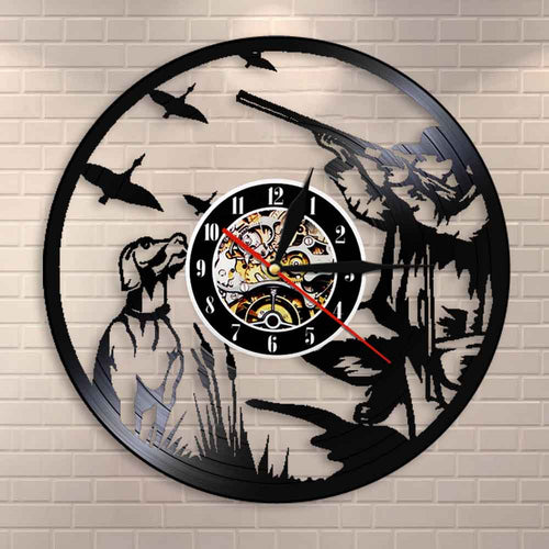 Wall Clock Duck Hunting