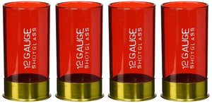 12 Gauge Plastic Shot Glass (Pack Of 4)