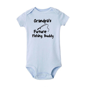 Baby "Grandpa's Future Fishing Buddy" Outfit