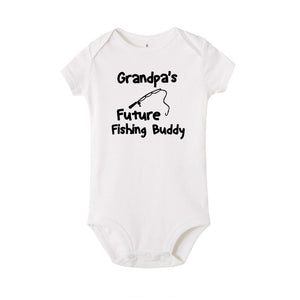 Baby "Grandpa's Future Fishing Buddy" Outfit