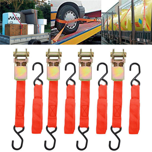 Ratchet Tie-Down Strap 2pk or 4pk
