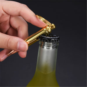 Bullet Bottle Opener keychain