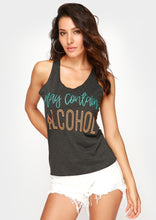 Load image into Gallery viewer, Women Tank Top &quot;May Contain Alcohol&quot;