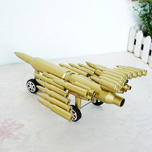 Handcrafted Bullet Shell Casings Airplane