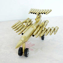 Load image into Gallery viewer, Handcrafted Bullet Shell Casings Airplane