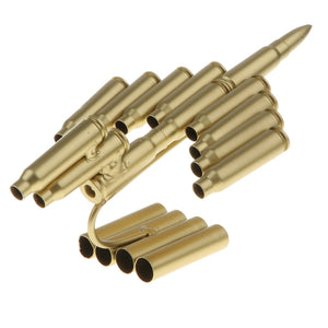 Handcrafted Bullet Casings Army Aircraft Model