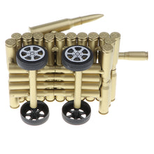 Load image into Gallery viewer, Handcrafted Bullet Casings Mini Army Tank Model