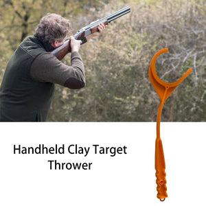 Handheld Clay Target Thrower