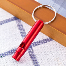 Load image into Gallery viewer, Emergency Survival Whistle Keychain