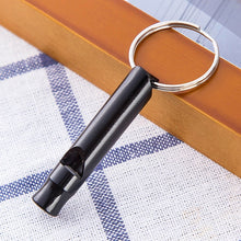 Load image into Gallery viewer, Emergency Survival Whistle Keychain