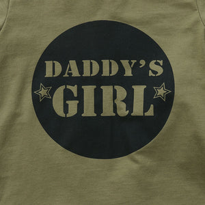 Baby "Daddy's Boy" or "Daddy's Girl" Camo Outfit