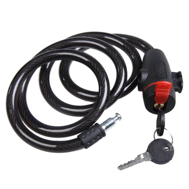Universal cable lock with 2 keys