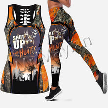 Load image into Gallery viewer, 3D &quot;Shut up And Hunt&quot; Tank top, Leggings or Set