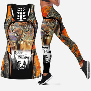3D Deer Hunter Tank top, leggings or Set