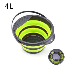 Load image into Gallery viewer, 4L or 10L Portable Folding Collapsible Bucket