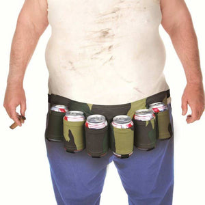 Portable 6 Pack Drink Belt Holster