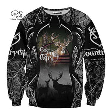 Load image into Gallery viewer, 3D &quot;Country Girl&quot; Black/Grey Hoodie, Jacket or Sweatshirt