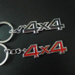 4X4 Metal Keyring Keychain