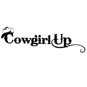 Cowgirl Up Sticker