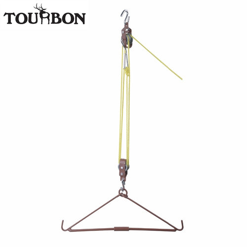 Tourbon Heavy Duty Gambrel & Hoist Set